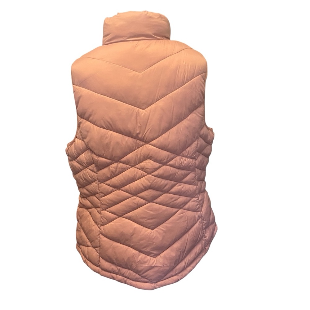 Dusty Rose Lightweight Quilted Puffer Vest - Picture 4 of 11